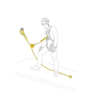 Petzl KIT ASAP LOCK VERTICAL LIFELINE 20 M