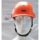 Petzl Vertex Vent HI-VIZ hochsichtbarer Schutzhelm in Orange