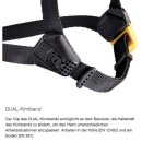 Petzl VERTEX Helm in Schwarz für Boden- und Höhenarbeit