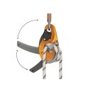 Petzl ID EVAC selbstbremsendes Abseilgerät in Schwarz