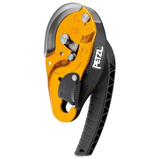 Petzl ID S selbstbremsendes Abseilgerät in Gelb