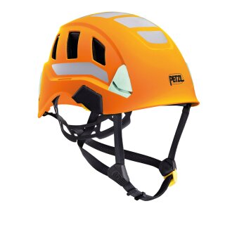 Petzl STRATO VENT HI-VIZ Helm für Höhenarbeiten in Orange
