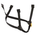 Petzl DUAL-Kinnband in Gelb, Schwarz extra lang