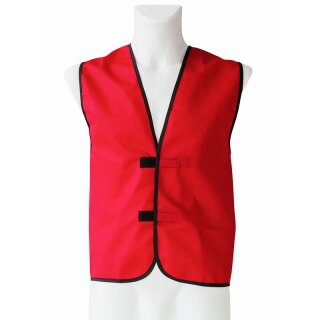 Korntex - Kennzeichnungsweste Farbe Rot Gr.M