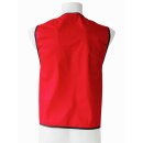 Korntex - Kennzeichnungsweste Farbe Rot Gr.L