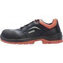 Uvex 2 xenova Halbschuhe S3 schwarz/rot in versch. Weiten