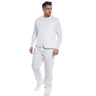 Portwest Weste Lebensmittelndustrie weiß in vers. Größen