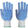 Portwest Polka Dot Plus Handschuh weiß-blau in vers. Größen