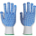 Portwest Polka Dot Plus Handschuh weiß-blau in der Größe L
