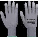 Portwest PU Fingerkuppen Handschuh in der Farbe Grau und...