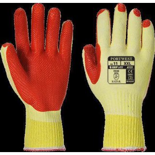 Portwest Tough Grip Handschuh gelb-orange in vers. Größen
