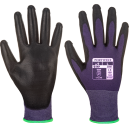 Portwest PU Touchscreen Handschuh lila-schwarz in vers....