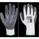Portwest Flexo Grip Handschuh in der Farbe Grau-Weiss und...