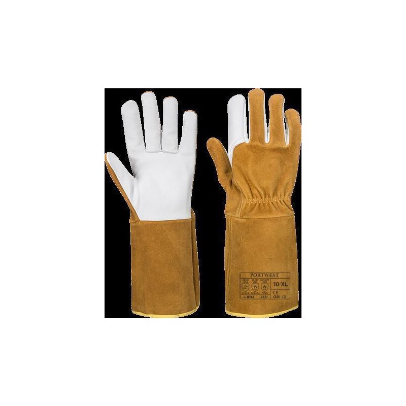 Sebatanleder Schweißer Handschuh 35 cm - Artikel 1232 Sebatanleder Schweißer Handschuh 35 cm - Artikel 1232