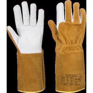Portwest TIG Ultra Schweißer Stulpenhandschuh in der Größe L