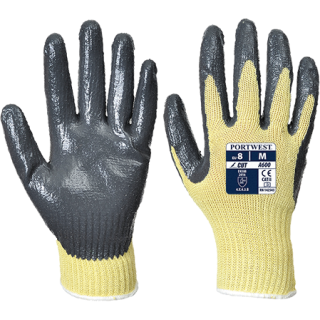 Portwest Cut Nitrile Grip Handschuh in vers. Größen