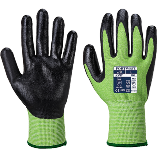 Portwest Green Cut Nitrile geschäumter Handschuh in vers. Größen