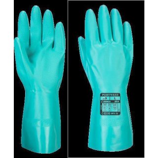 Portwest Nitrosafe Chemikalienschutz Stulpenhandschuh in der Größe L