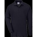 Portwest langarm Polo-Shirt in der Farbe Marine und der...