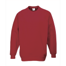 Portwest Roma Sweatshirt in der Farbe Rot und der Größe 3XL