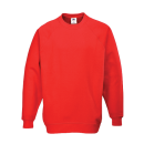 Portwest Roma Sweatshirt in der Farbe Rot und der Größe 3XL