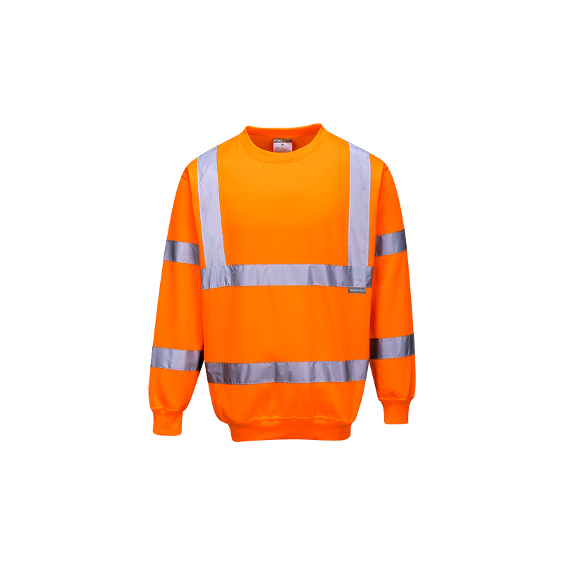 PORTWEST Warnschutz-Pullover Gelb Größe XL | CE-zertifiziert Hi-Vis Pullover | EN ISO 20471 Klasse 3