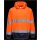 Portwest Warnschutz zweifarbiger Kapuzen Sweater in der Farbe Orange-Marine und der Größe L