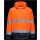 Portwest Warnschutz zweifarbiger Kapuzen Sweater in der Farbe Orange-Marine und der Größe M
