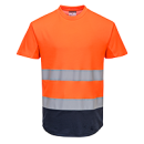Portwest Warnschutz zweifarbiges Mesh T-Shirt