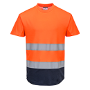 Portwest Warnschutz zweifarbiges Mesh T-Shirt in der...