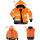 Portwest 3in1 Bomber-Jacke 3:2 in der Farbe Orange-Marine und der Größe L