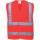 Portwest Warnschutz Band und Brace Weste in der Farbe Orange und der Größe L-XL