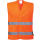 Portwest Warnschutz 2-Band Weste in der Farbe Orange und der Größe 4XL-5XL