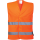 Portwest Warnschutz 2-Band Weste in der Farbe Gelb und der Größe L-XL