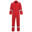 Portwest Iona Baumwoll Overall in der Farbe Rot und der Größe XL