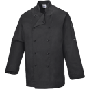 Portwest Somerset Koch Jacke in der Farbe Schwarz und der Größe L