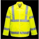 Portwest E040-P Warnschutz Polyester-Baumwolle Jacke in...