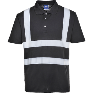 Portwest Iona Polo-Shirt in der Farbe Schwarz und der Größe 4XL