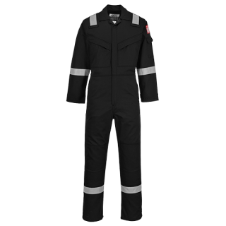 Portwest flammhemmender und antistatischer Overall in der Farbe Marine und der Größe M