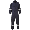 Portwest flammhemmender und antistatischer Overall in der Farbe Marine und der Größe M