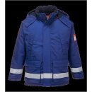 Portwest flammhemmende Winter Jacke in der Farbe Marine und der Größe M