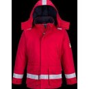 Portwest flammhemmende Winter Jacke in der Farbe Marine und der Größe XL