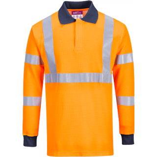 Portwest Modaflame Warnschutz Polo-Shirt in vers. Farben und Größen