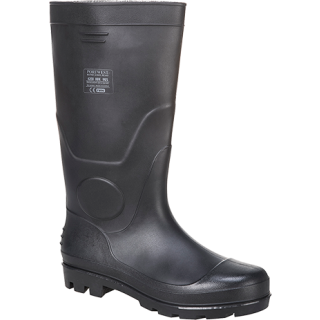 Portwest PVC Gummistiefel in der Farbe Schwarz und der Größe 46