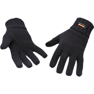 Portwest Insulatex Knit Handschuh in der Farbe Schwarz