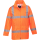 Portwest Warnschutz Regen-Jacke in der Farbe Orange und der Größe XL