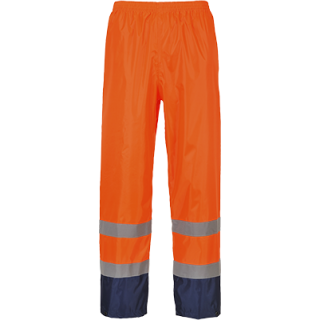 Portwest Warnschutz klassische Kontrast Hose in vers. Farben