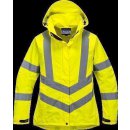 Portwest Damen HiVis atmungsaktive Jacke in der Farbe Gelb und der Größe M