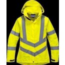 Portwest Damen HiVis atmungsaktive Jacke in der Farbe Gelb und der Größe S
