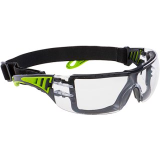 Portwest Tech Look Plus-Schutzbrille in der Farbe Transparent